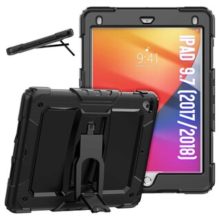Foto 5 | Funda Tekku Standc Uso Rudo Para Ipad 6 Ipad 5 9.7'' A1893 A1954 A1822 A1823- Negra