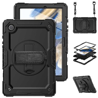 Foto 2 | Funda Tekku Strapb Uso Rudo Para Samsung Tab A8 10.5 2021 Negra X200 X205