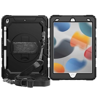 Foto 1 | Funda Tekku Strapb Uso Rudo Para Ipad 10 De 10.9'' Negra A2696 A2757 A2777