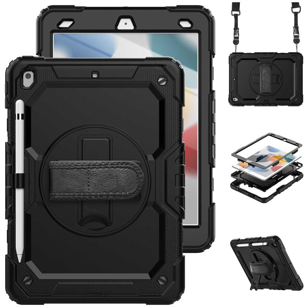 Foto 2 | Funda Tekku Strapb Uso Rudo Para Ipad 10 De 10.9'' Negra A2696 A2757 A2777