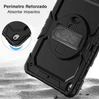 Foto 7 | Funda Tekku Strapb Uso Rudo Para Ipad 10 De 10.9'' Negra A2696 A2757 A2777