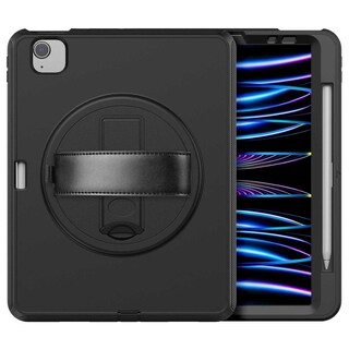 Foto 2 | Funda Tekku Handstrap Para Ipad Air 5 Air 4 Pro 11 Negra A2589 A2316 A2324 A2325 A2072