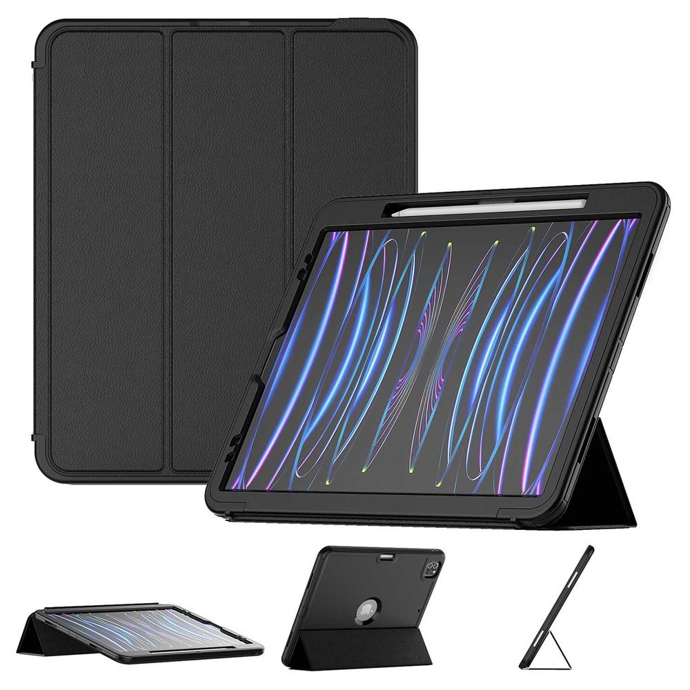 Foto 7 | Funda Tekku Flip Para Ipad Pro 12.9 Negra A2436 A2437 A2764 A2766 A2378 A2461 A2379