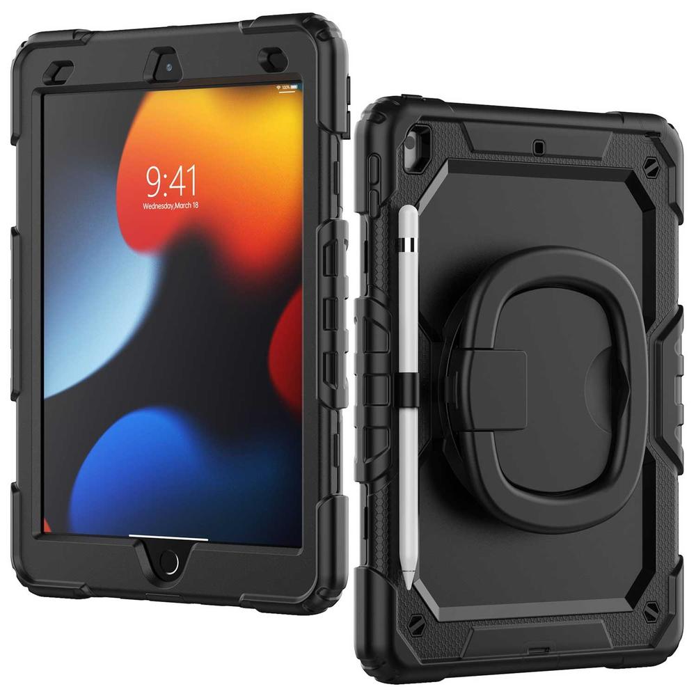 Foto 2 pulgar | Funda Tekku Handled Uso Rudo Para Ipad 10 De 10.9'' Negra A2696 A2757 A2777