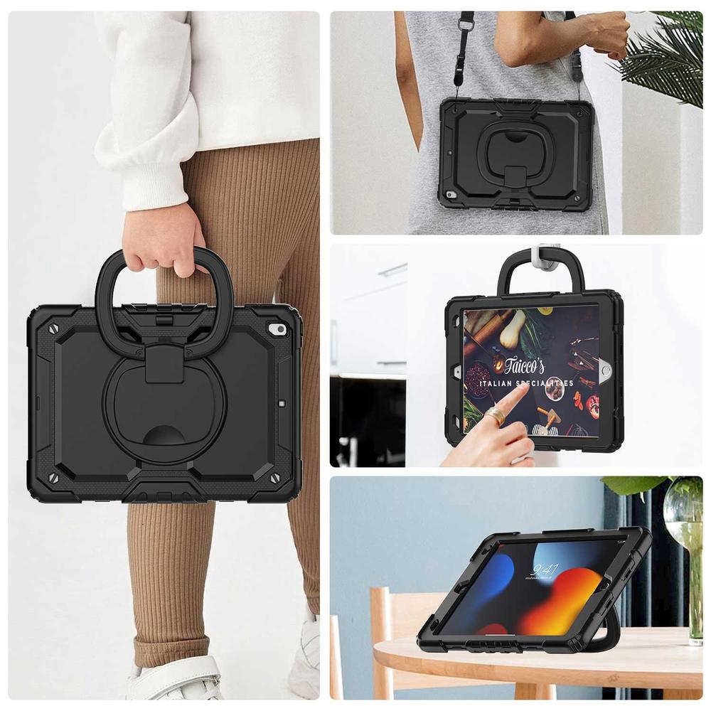 Foto 6 | Funda Tekku Handled Uso Rudo Para Ipad 10 De 10.9'' Negra A2696 A2757 A2777
