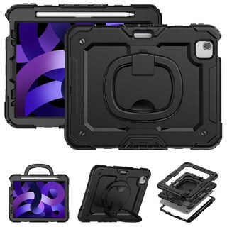 Foto 2 | Funda Tekku Handled Uso Rudo Para Ipad Air 5 Air 4 Pro 11 Negra A2589 A2316 A2324 A2325 A2072