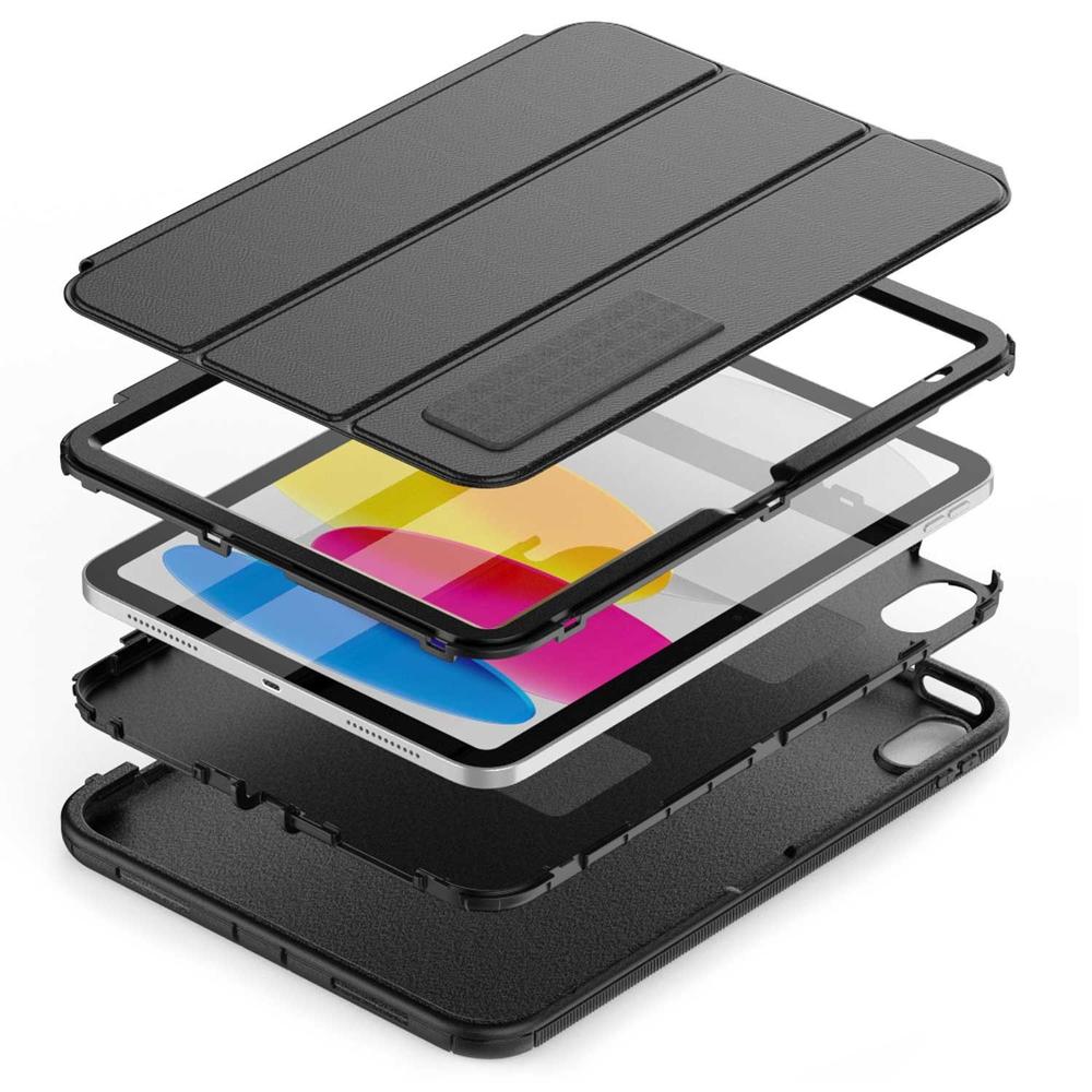 Foto 5 pulgar | Funda Tekku Flip Para Ipad Air 5 Air 4 Pro 11 Negra A2589 A2316 A2324 A2325 A2072