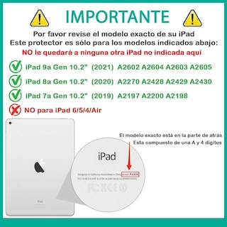 Foto 3 | Funda Tekku Spider Uso Rudo Para Ipad 9 Ipad 8 Ipad 7 10.2'' Rojo Amarillo A2602 A2605 A2270 A2428 A2430 A2197