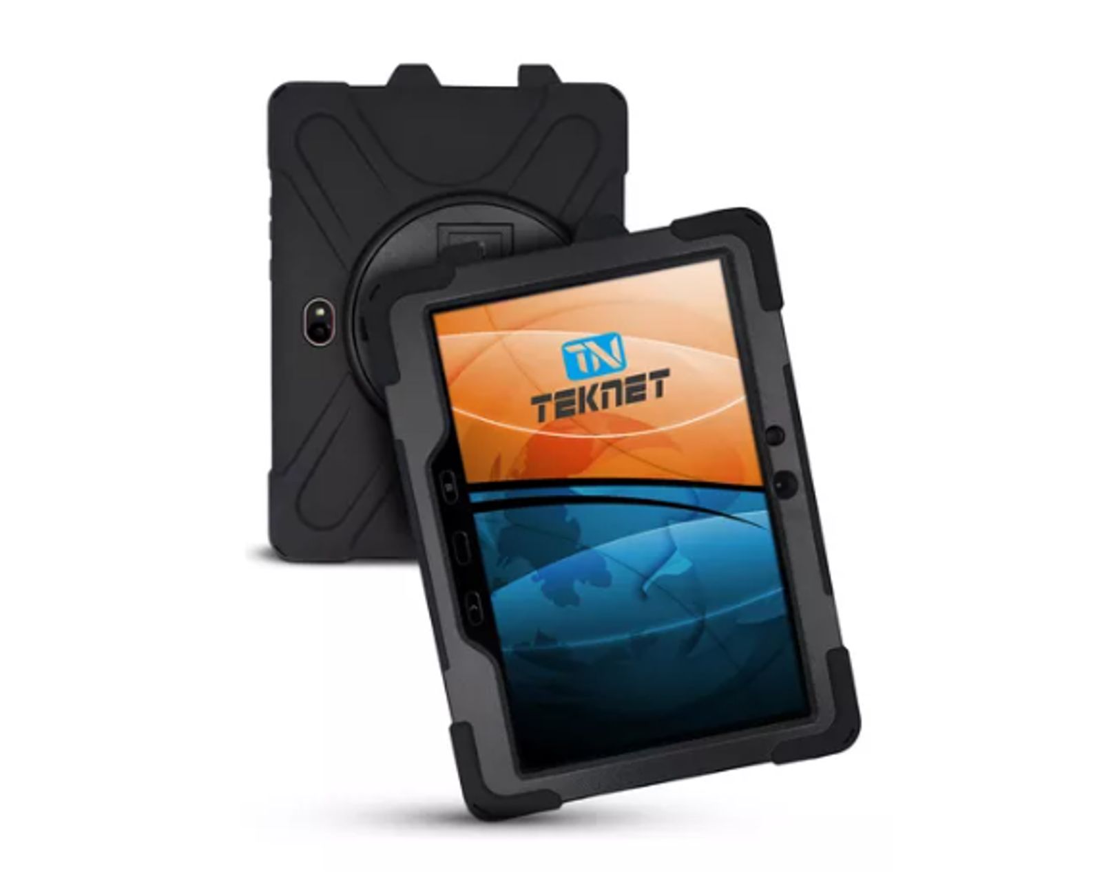 Teknet Funda De Uso Rudo Para Samsung Galaxy Tab Active 4 Pro / Active Pro De  10.1 Case Resistente A Caidas Con Correa