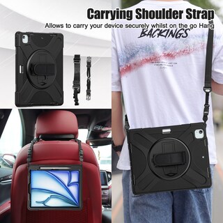 Foto 5 | Teknet Funda Correa Case Para Ipad Air 13 Uso Rudo M2