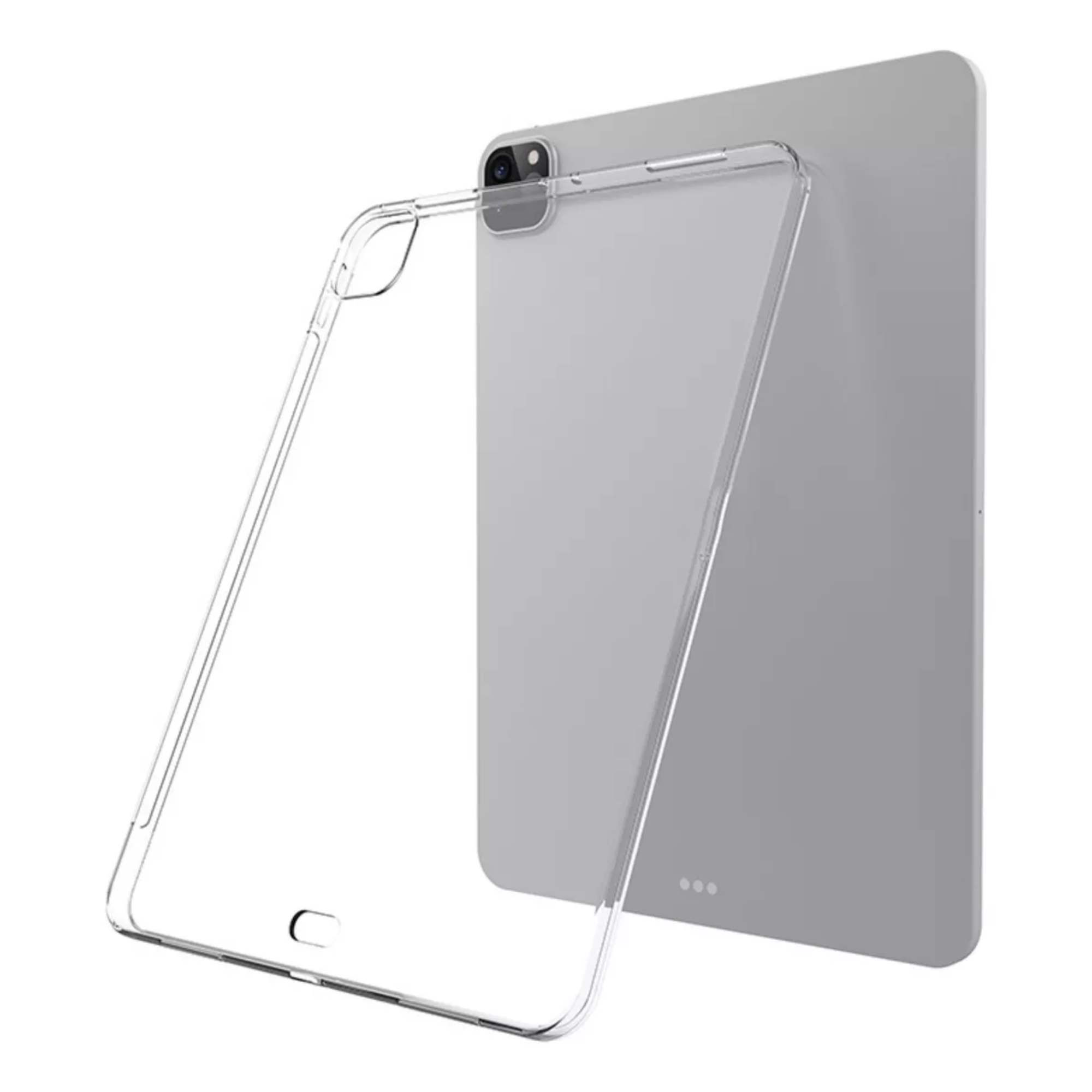 Foto 5 pulgar | Kit Funda Case Transparente Uso Rudo + Mica Papel Para Ipad Pro 12.9