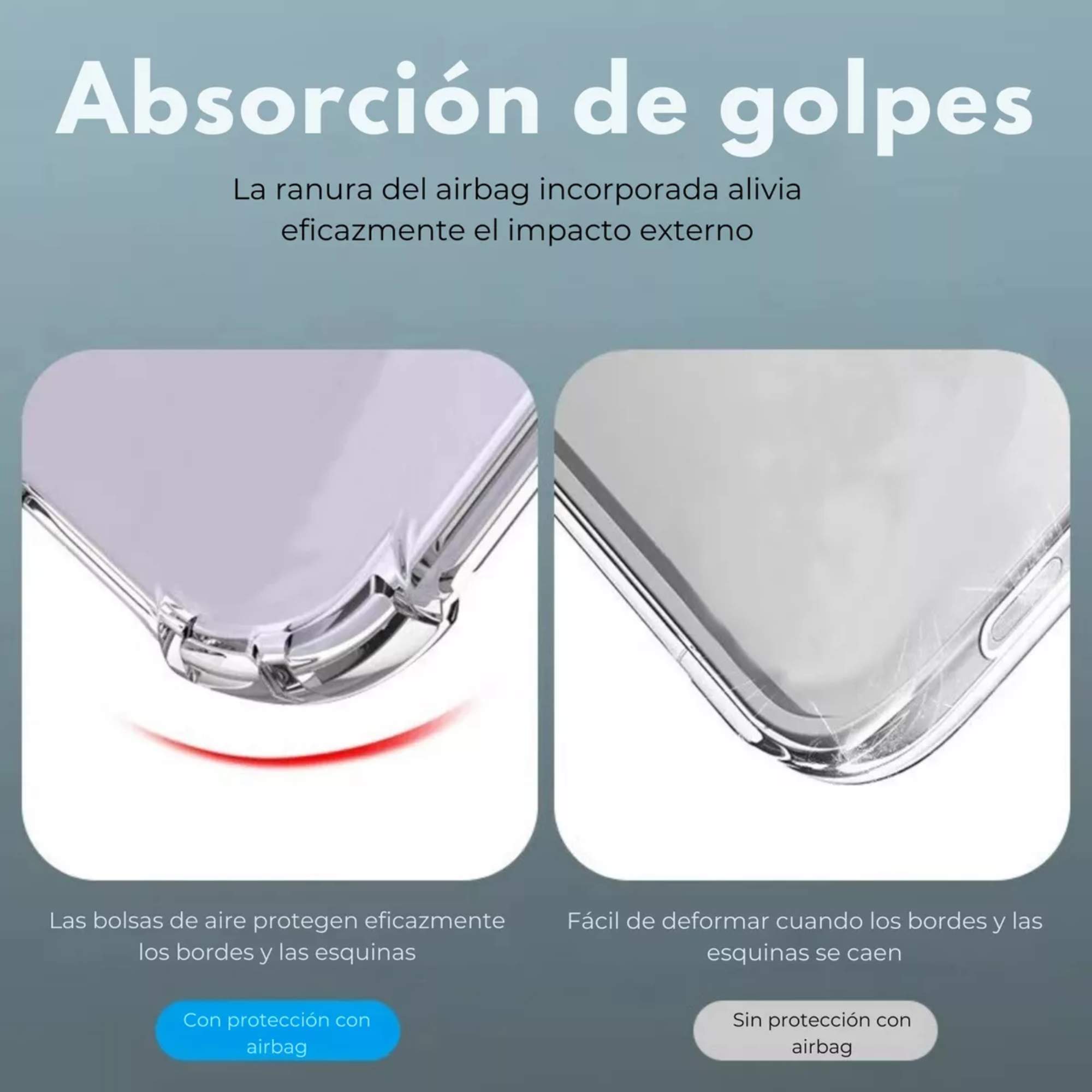 Foto 5 pulgar | Funda con Mica Mr.Gadgets Transparente para iPad