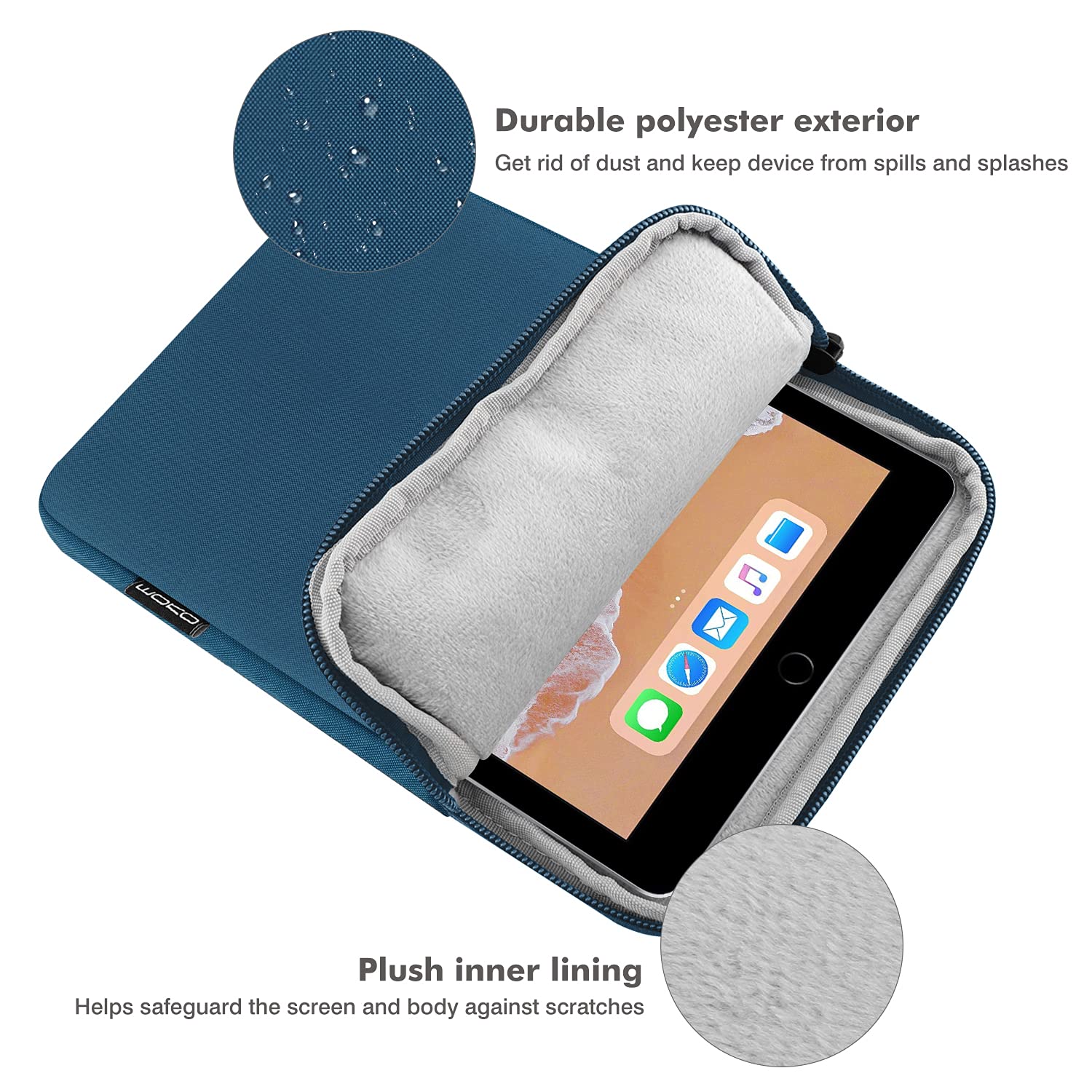 Foto 4 pulgar | Funda Para Tableta Moko De 9 A 11 Pulgadas Para Ipad Air 5 10.9 2022 Bl - Venta Internacional.