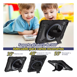 Foto 3 | Funda Para Xiaomi Redmi Pad Se 11 2023 Eo Safe Imports Esi-15732 Negro