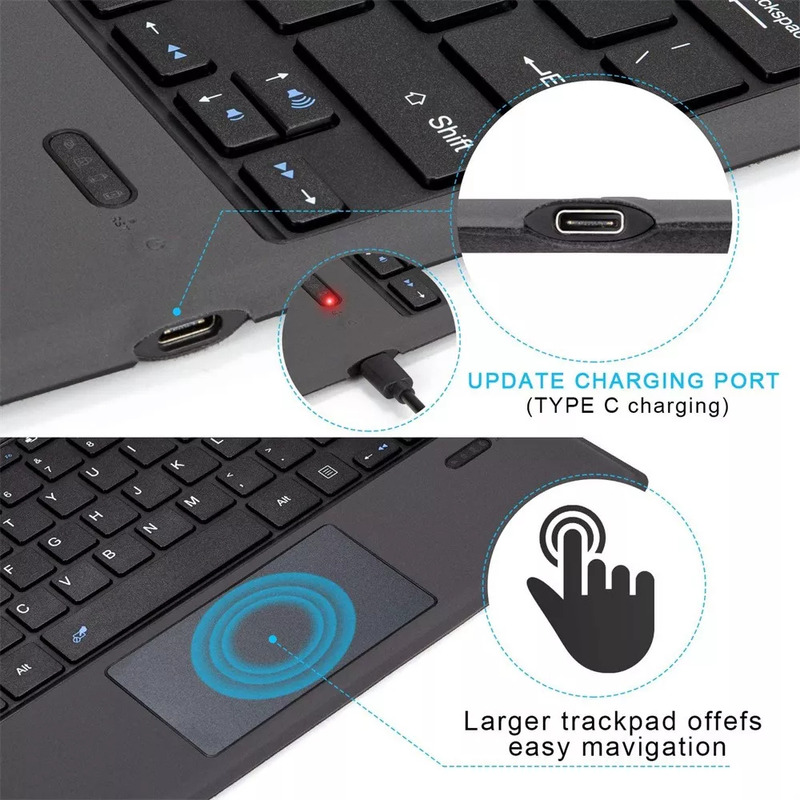 Foto 6 pulgar | Teclado Bluetooth Para Microsoft Surface Pro 3 4 5 6 7 - Venta Internacional.