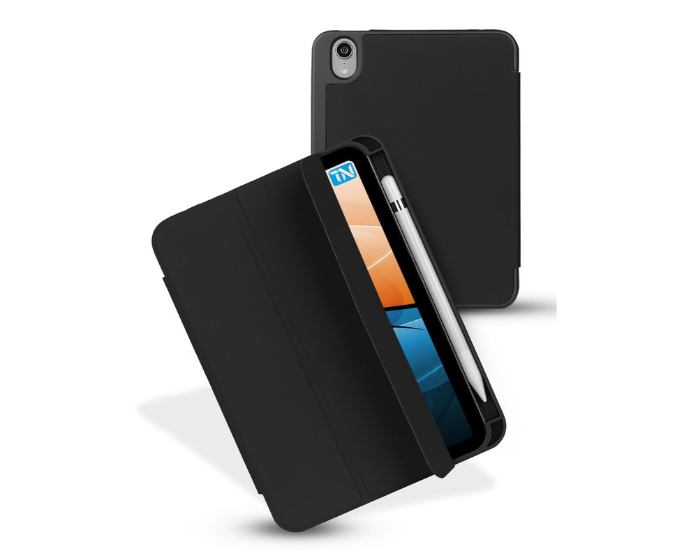 Foto 1 | Teknet Funda Folder Silicon Para Ipad Mini 7 (2024) A17 Pro 7 Generacion