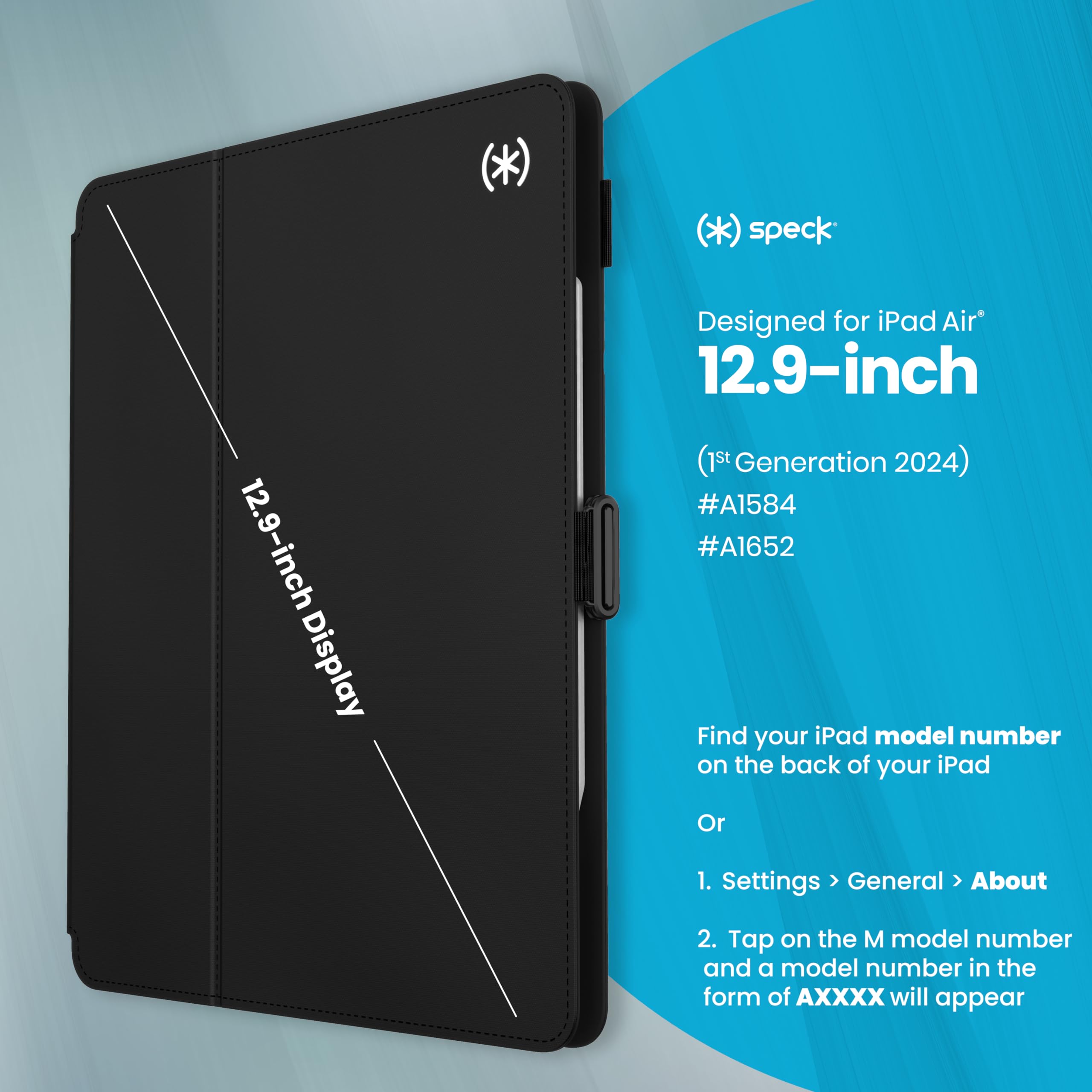 Foto 4 pulgar | Funda Speck Balance Folio Para Ipad Air 13 (2024) Y Pro 12.9 (2022/2021) - Venta Internacional.