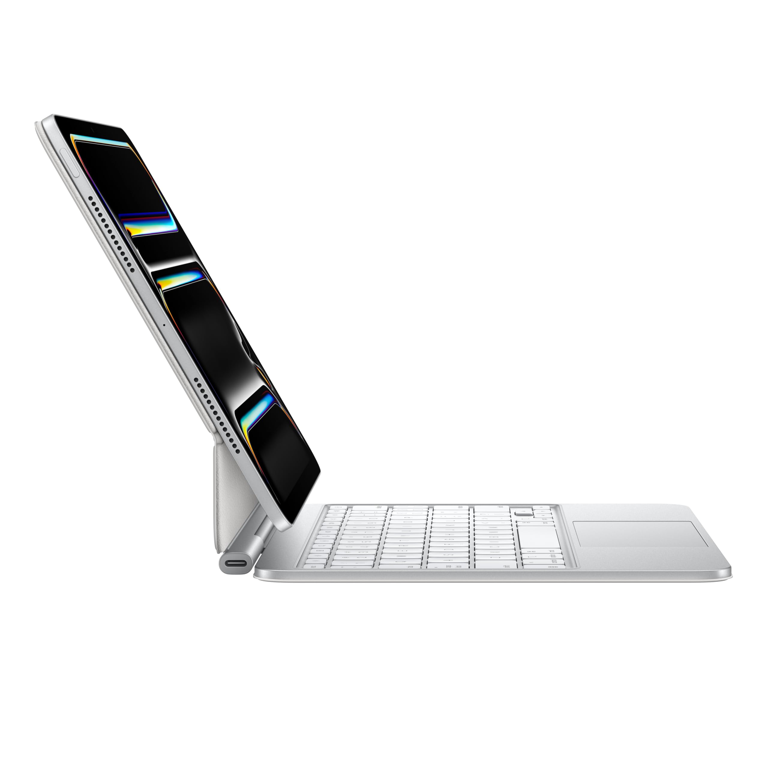 Foto 3 pulgar | Funda Con Teclado Apple Magic Para Ipad Pro De 11 Pulgadas (m4), Color Blanco - Venta Internacional.