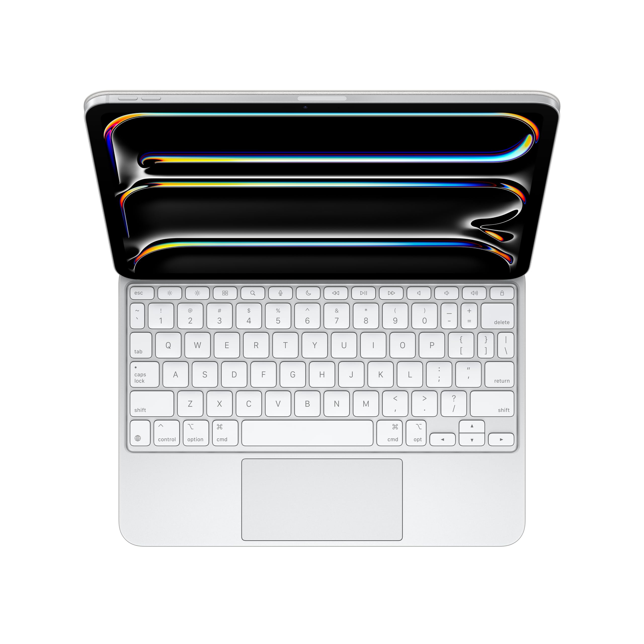 Foto 5 pulgar | Funda Con Teclado Apple Magic Para Ipad Pro De 11 Pulgadas (m4), Color Blanco - Venta Internacional.
