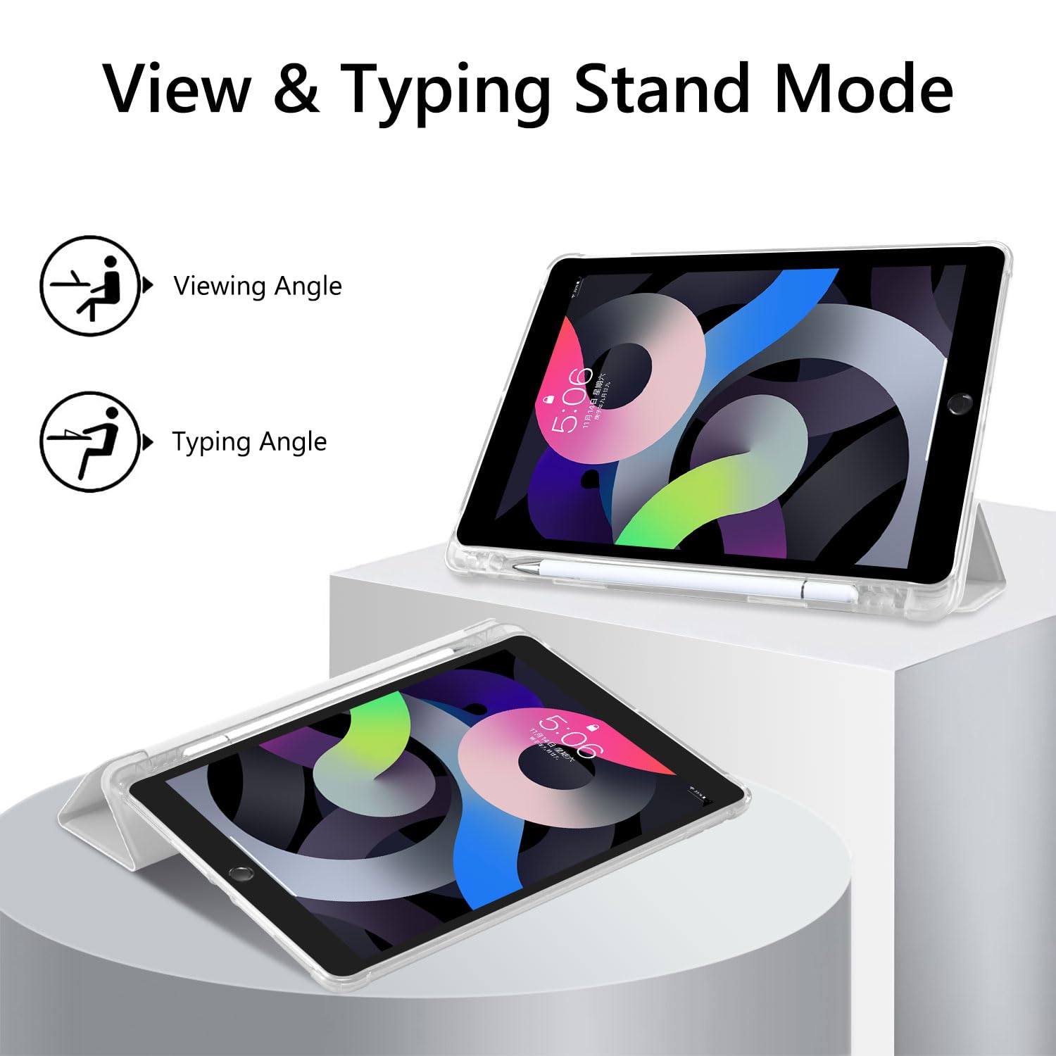 Foto 4 pulgar | Funda Joyland Con Bonito Estampado De Capibara Para Ipad Mini6 Con Lápiz - Venta Internacional.