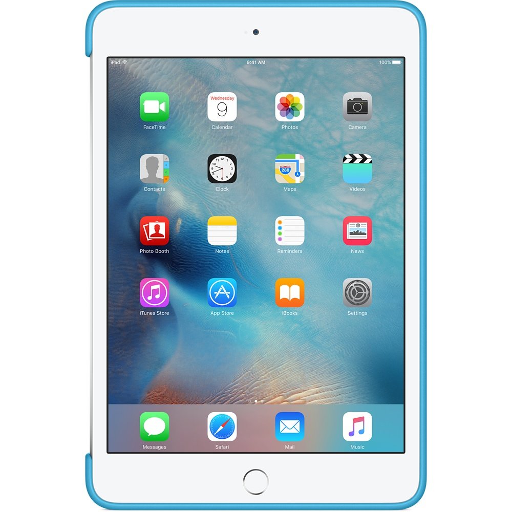 Foto 5 | Funda De Silicona Para Ipad Mini 4 Apple Blue Mld32zm/a - Venta Internacional.