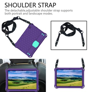 Foto 4 | Funda De Espuma Para Huawei Mediapad T3 10 A Prueba De Golpes Con Correa - Venta Internacional.