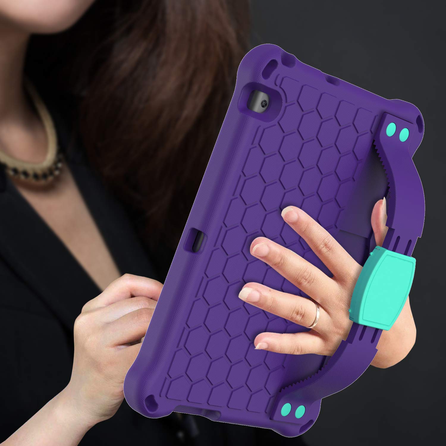 Foto 6 pulgar | Funda De Espuma Para Huawei Mediapad T3 10 A Prueba De Golpes Con Correa - Venta Internacional.