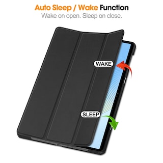 Foto 3 | Funda Huawei Honor Pad X9 11.5 Tablet Smart Con Tres Pliegues, Color Negro - Venta Internacional.