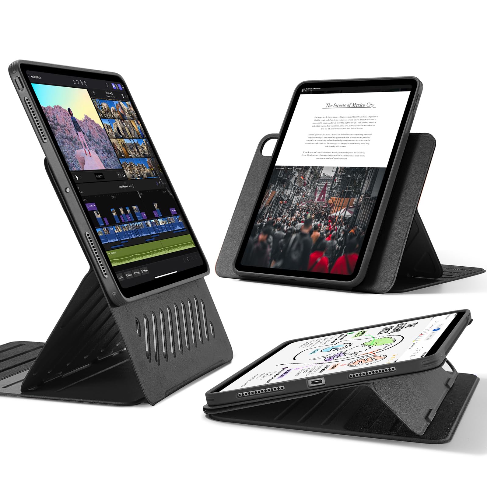 Foto 2 pulgar | Funda Esr Shift Series Para Ipad Pro 13 2024 Con Soporte Y Funda - Venta Internacional.
