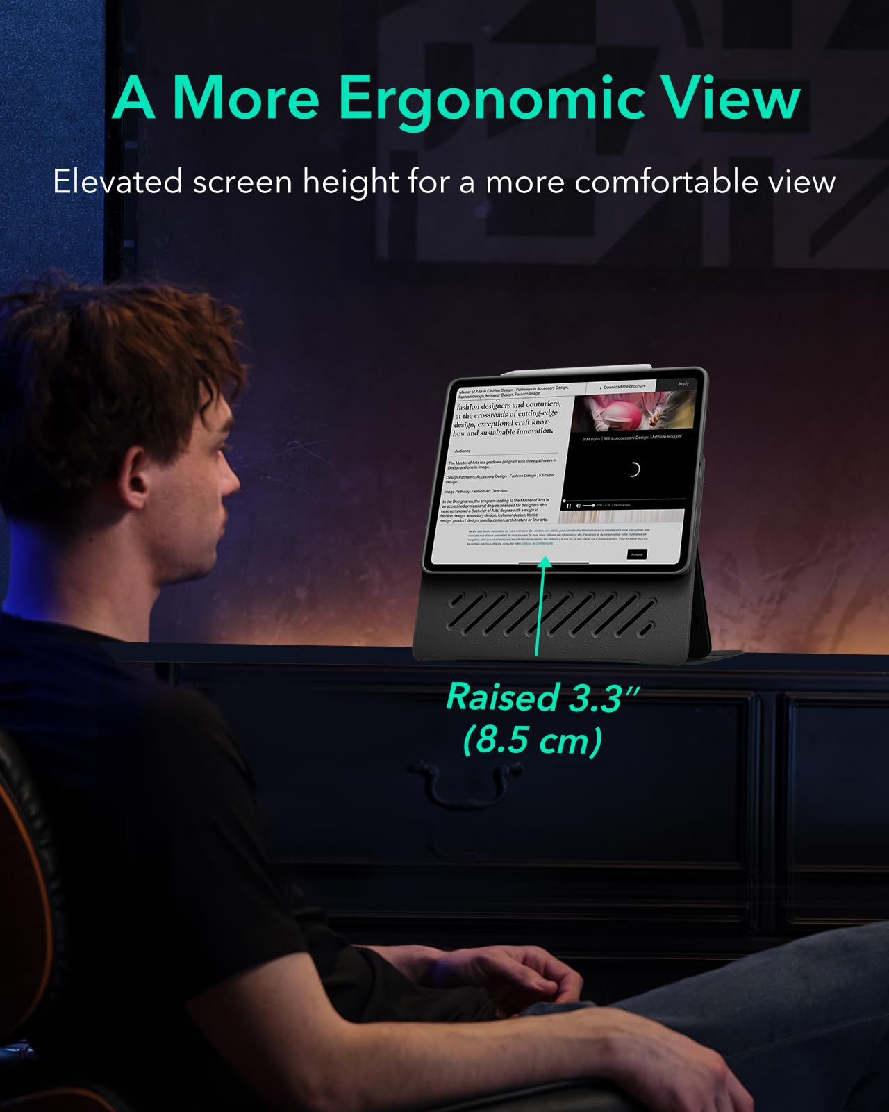 Foto 6 pulgar | Funda Esr Shift Series Para Ipad Pro 13 2024 Con Soporte Y Funda - Venta Internacional.
