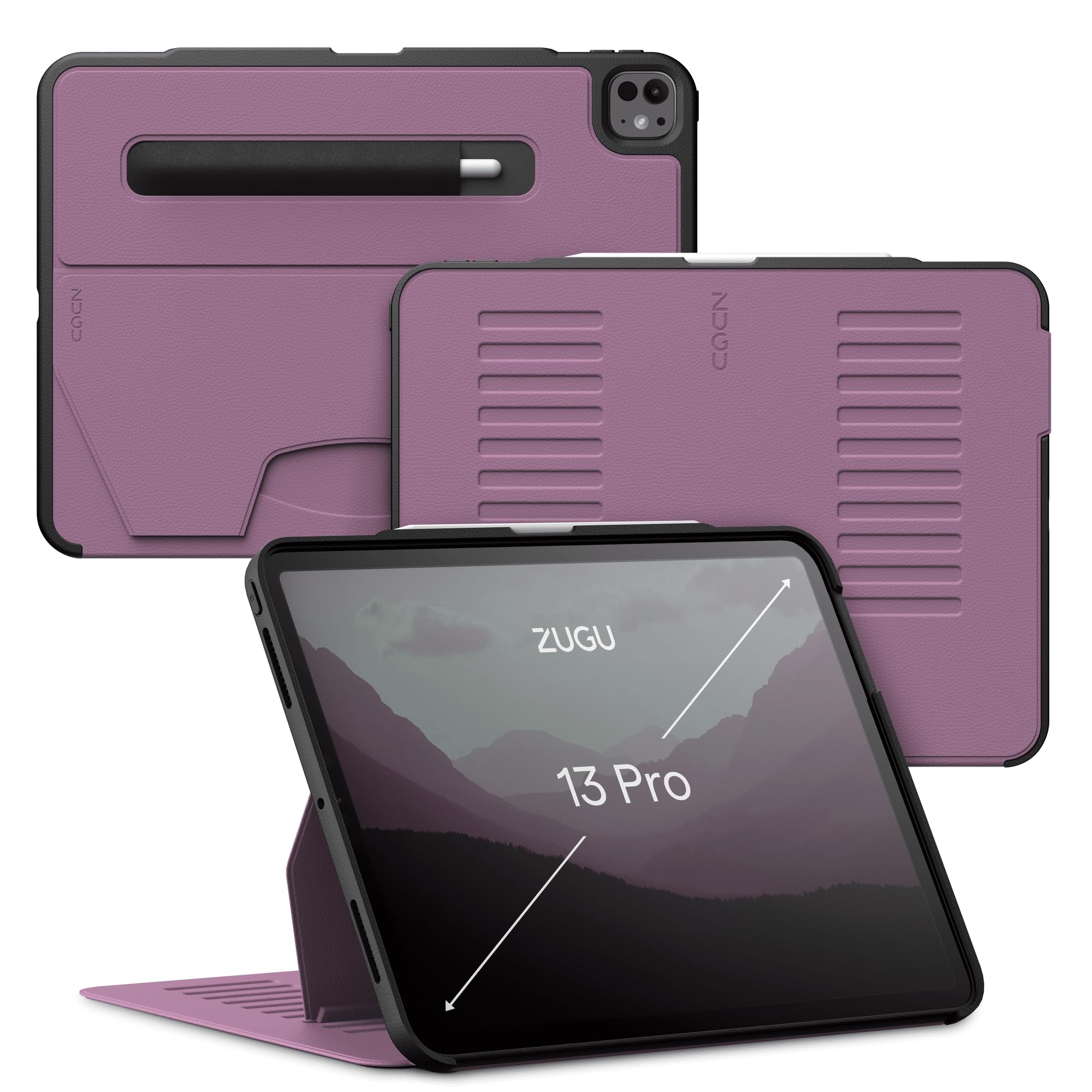 Foto 1 | Funda Zugu Para Ipad Pro 13 (m4) 2024 Con Soporte Para Apple Pencil - Venta Internacional.