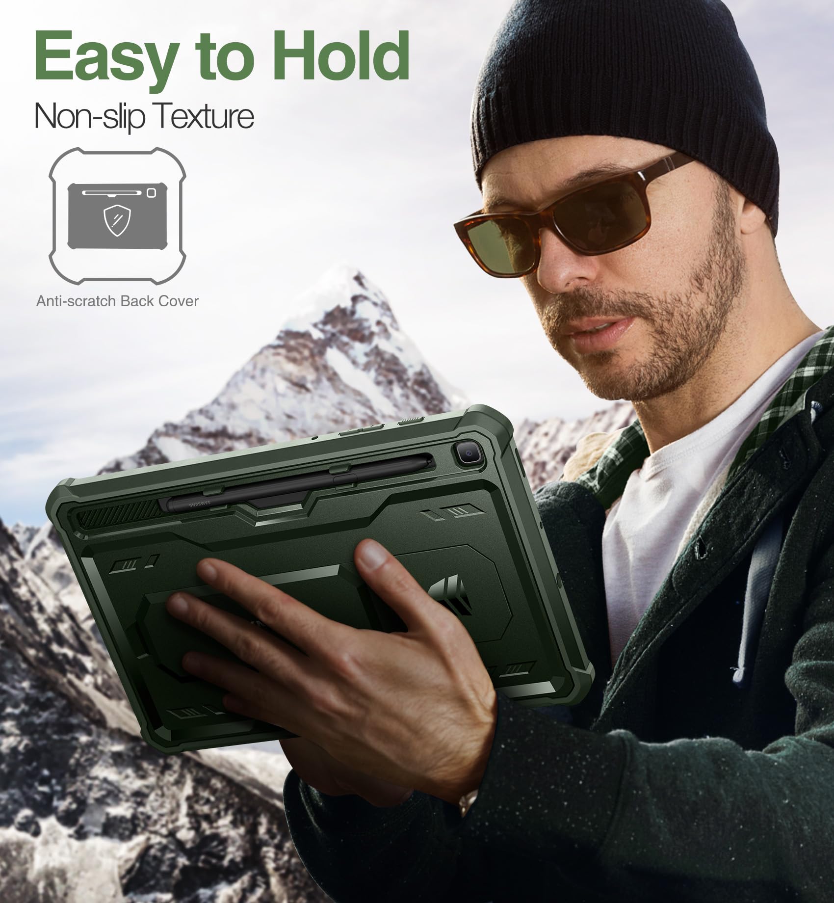 Foto 5 pulgar | Funda Dexnor Para Samsung Galaxy Tab S6 Lite 10.4 2024/2022/2020 - Venta Internacional.
