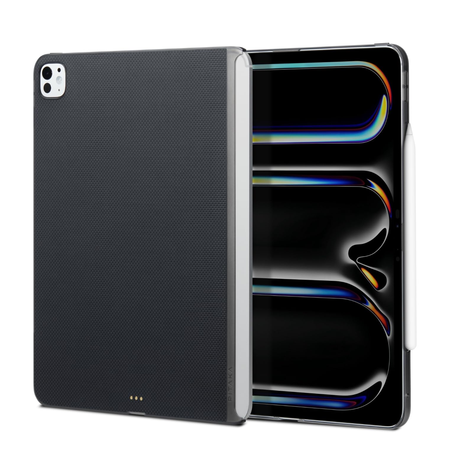 Foto 2 pulgar | Funda Para Ipad Pro De 13 Pulgadas Pitaka Magez Case 2 Negro/gris 2024 - Venta Internacional.