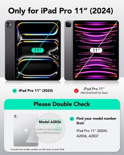 Foto 2 | Funda Esr Shift Series Para Ipad Pro De 11 Pulgadas, 2024, 5ª Generación - Venta Internacional.