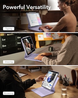 Foto 3 | Funda Con Teclado Esr Para Ipad Air De 13 Pulgadas (m2, 2024) Con Panel Táctil - Venta Internacional.