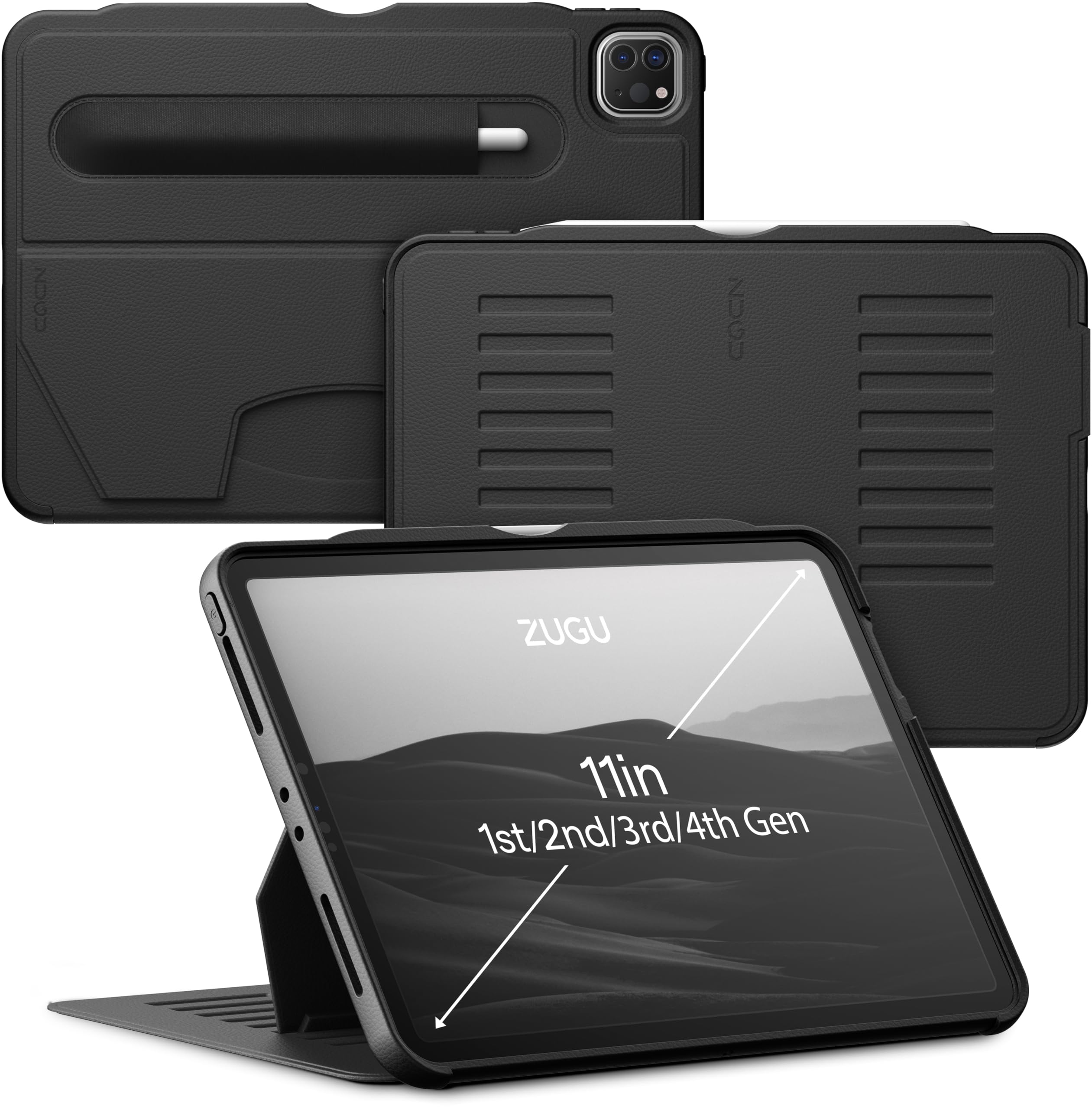Foto 2 pulgar | Funda Para Ipad Pro 11 Zugu Slim Protective Con Carga Inalámbrica - Venta Internacional.
