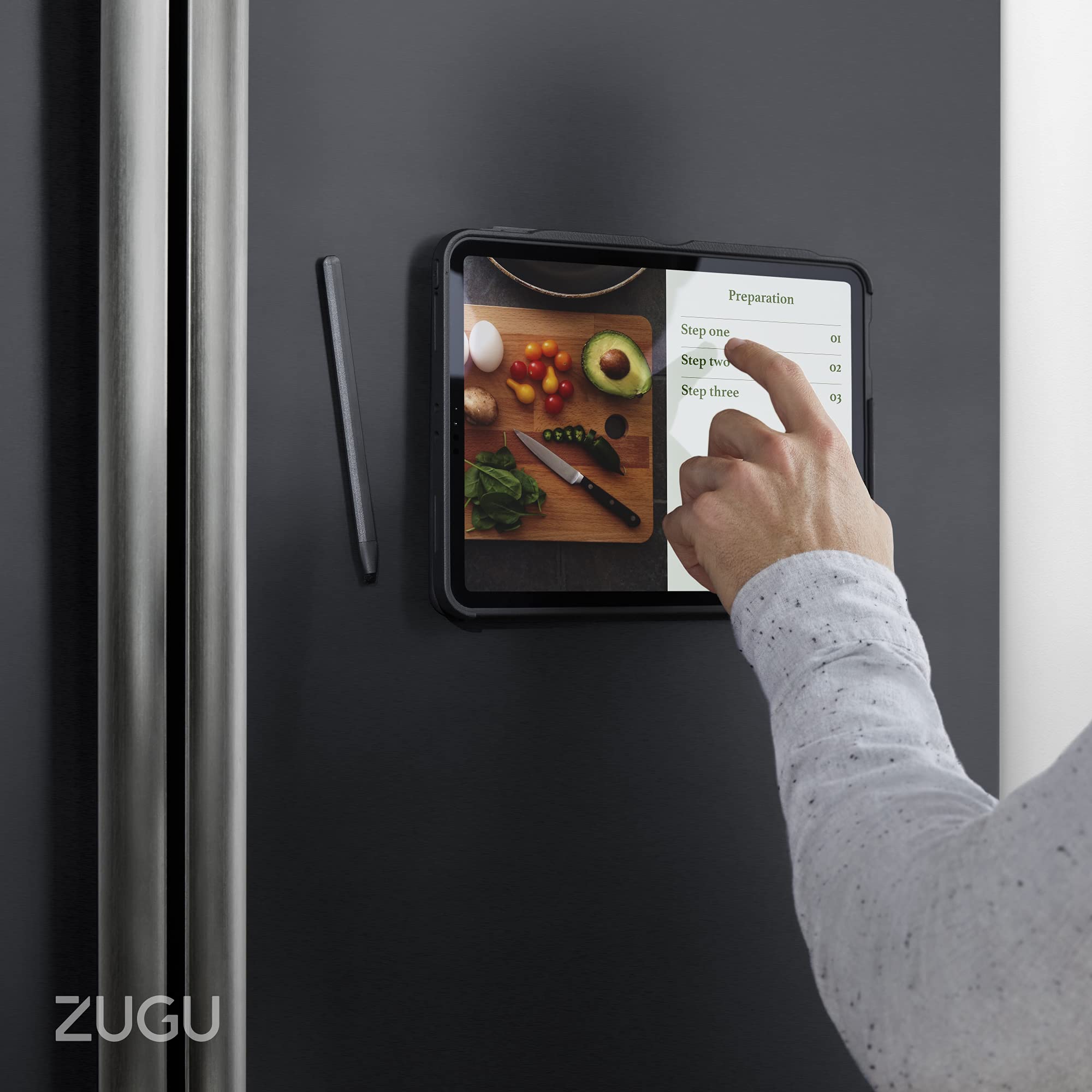 Foto 6 pulgar | Funda Para Ipad Pro 11 Zugu Slim Protective Con Carga Inalámbrica - Venta Internacional.