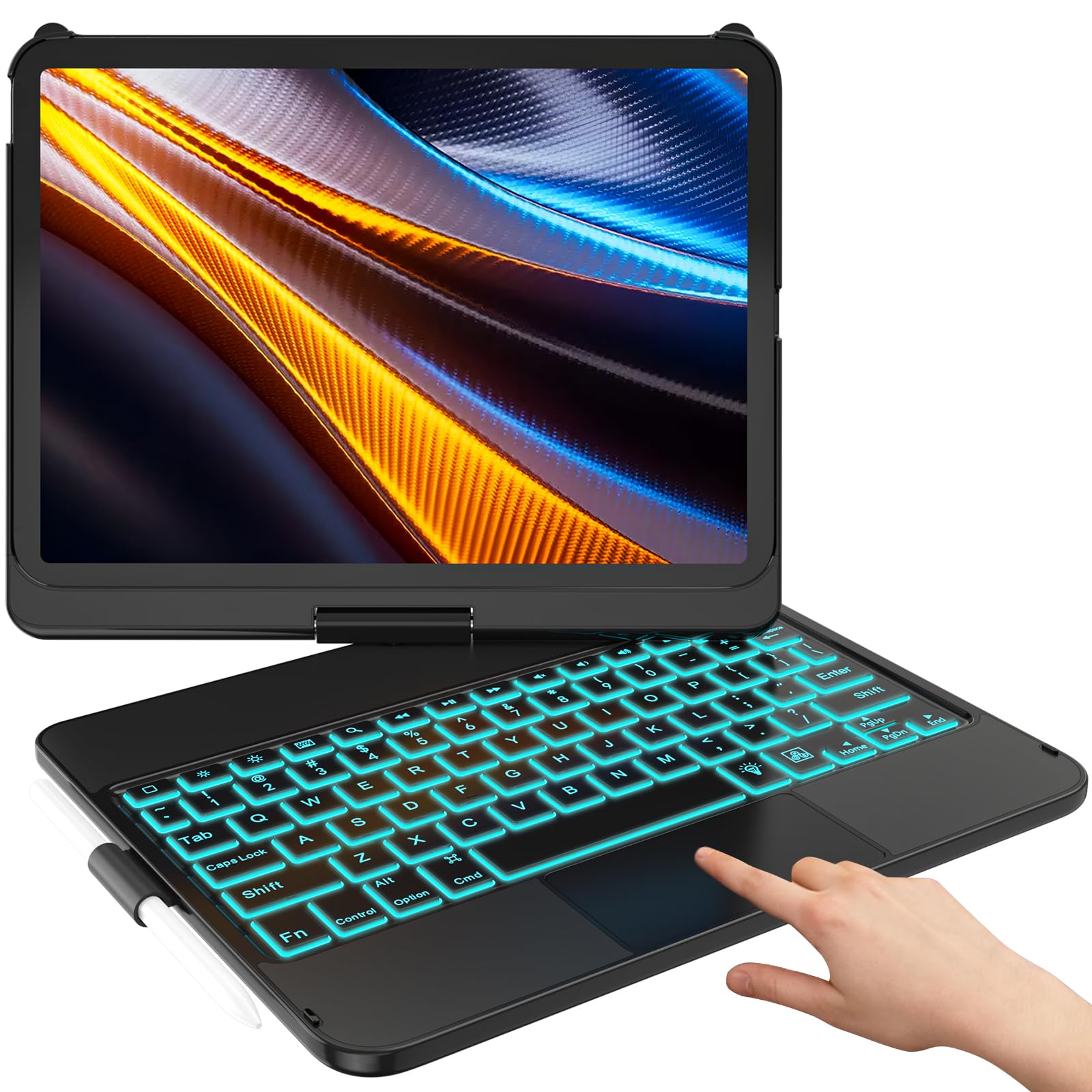 Funda Con Teclado Hotlife Para Ipad 10th Gen 10.9'' 2022 Con Lápiz - Venta Internacional.