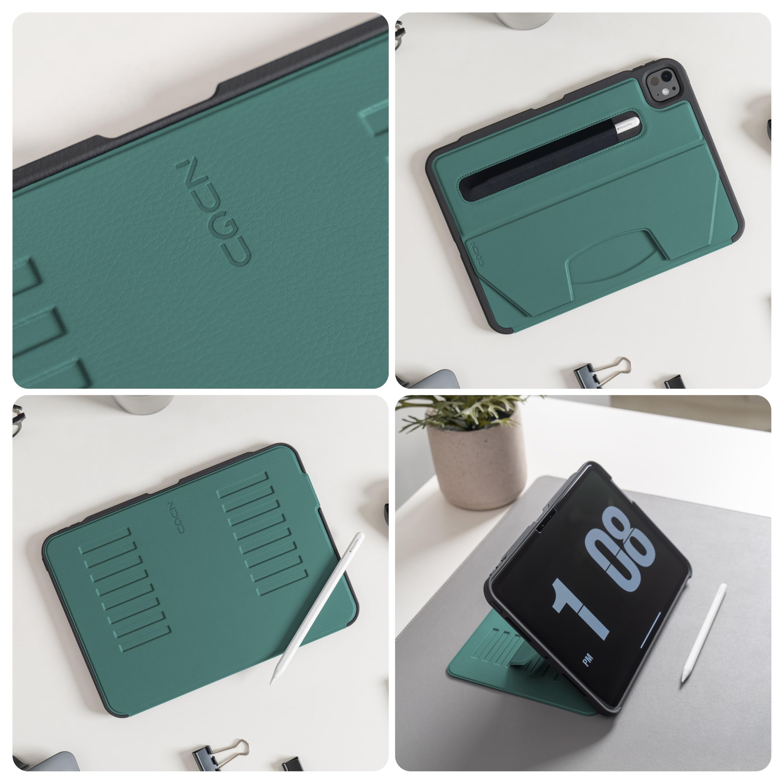 Foto 5 | Funda Zugu Para Ipad Pro 13 (m4) 2024 Con Soporte Para Apple Pencil - Venta Internacional.