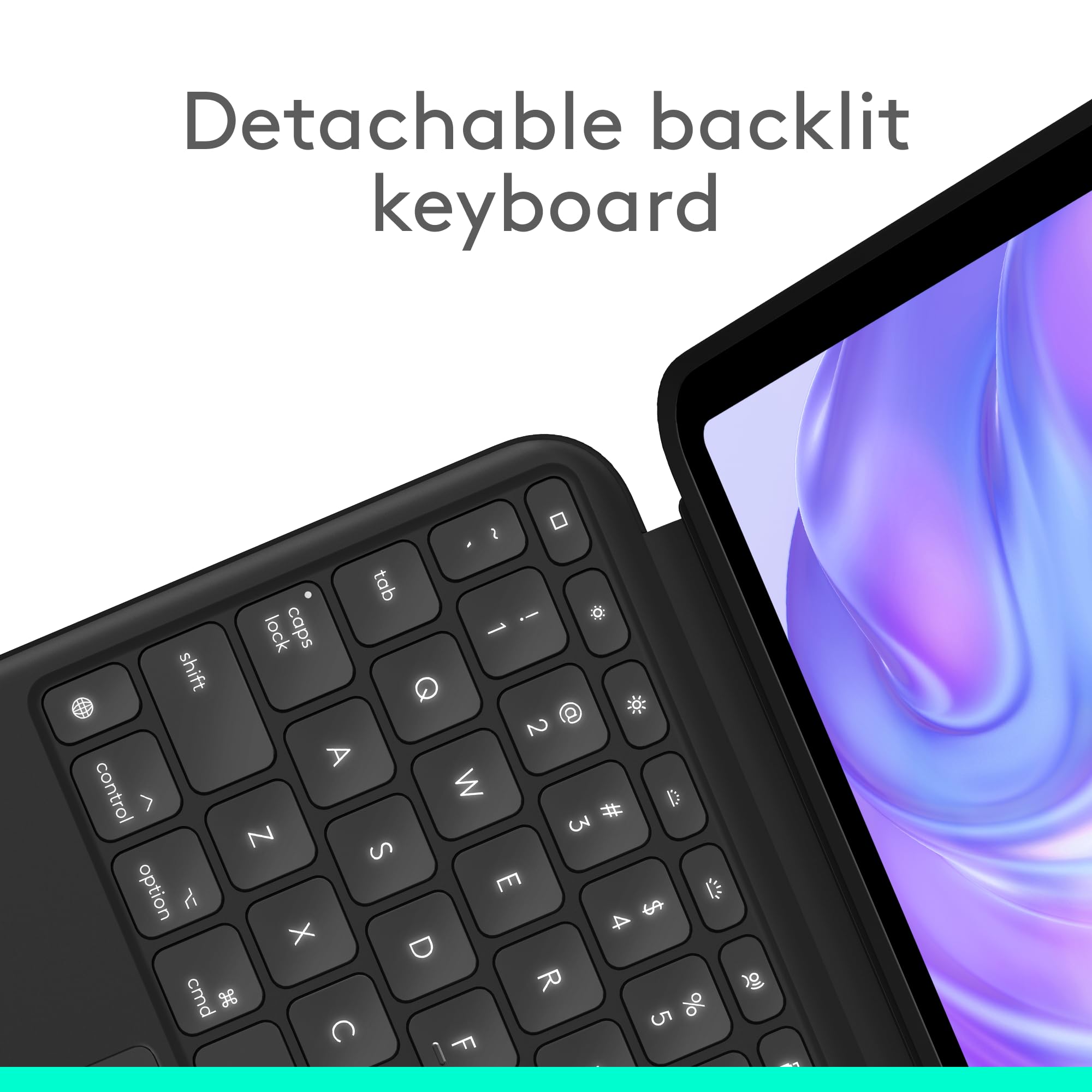 Foto 4 pulgar | Funda Con Teclado Logitech Combo Touch Para Ipad Pro De 11 Pulgadas, Negra - Venta Internacional.