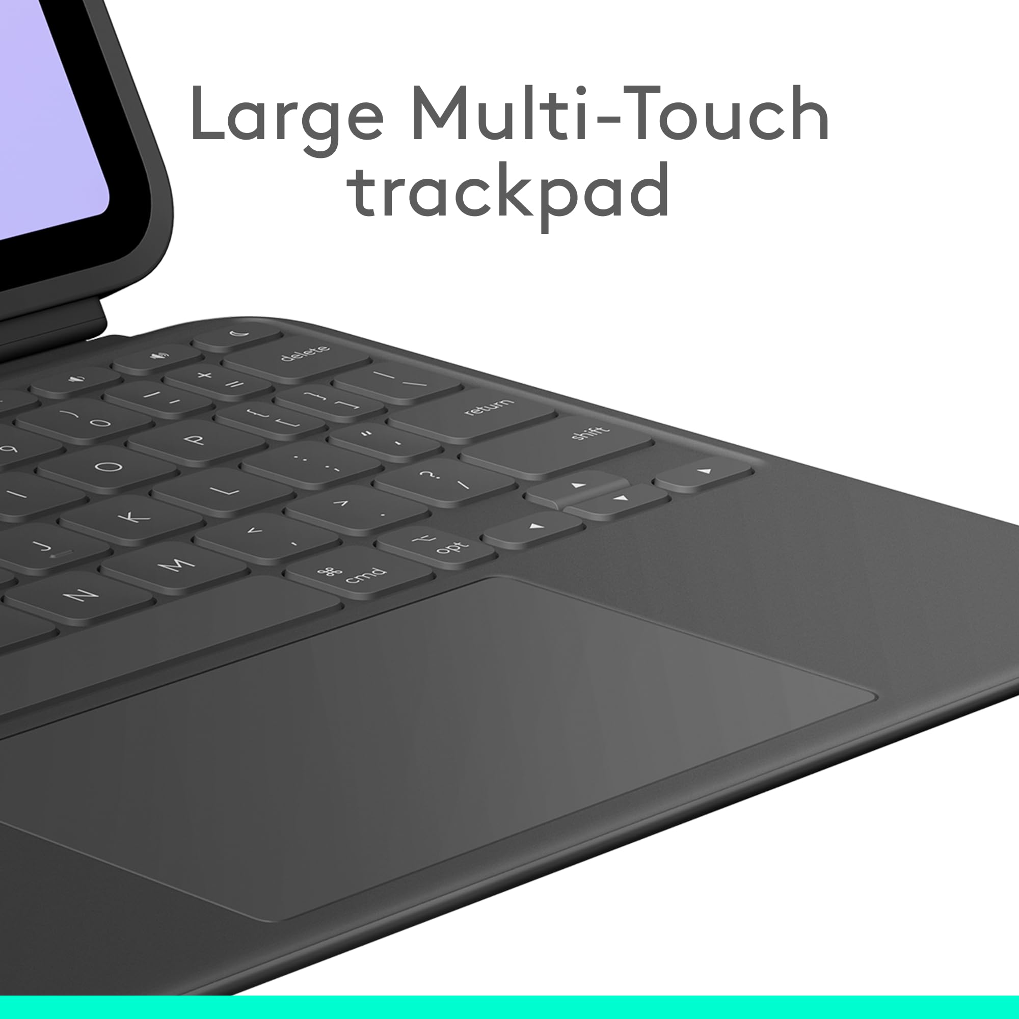 Foto 5 pulgar | Funda Con Teclado Logitech Combo Touch Para Ipad Pro De 11 Pulgadas, Negra - Venta Internacional.