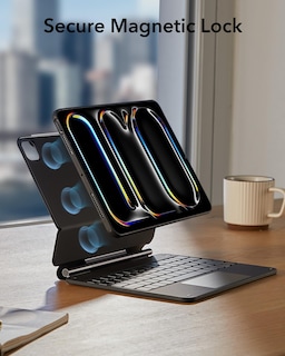Foto 7 | Funda Con Teclado Esr Para Ipad Pro De 11 Pulgadas Con Soporte De 5.ª Generación, Color Negro - Venta Internacional.
