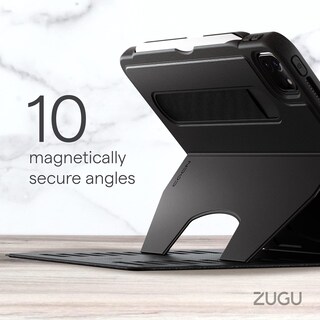 Foto 5 | Funda Zugu Para Ipad Pro 12.9 5.ª Y 6.ª Generación 2021/2022, Color Negro - Venta Internacional.
