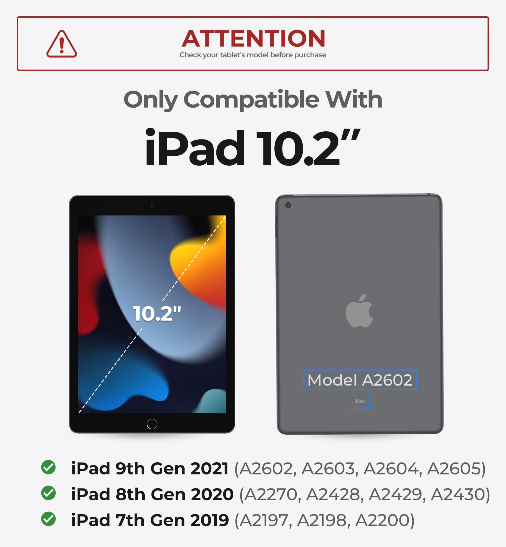 Foto 3 pulgar | Funda Con Teclado Dexnor Para Ipad 9ª Generación De 10,2 Pulgadas Con Panel Táctil - Venta Internacional.