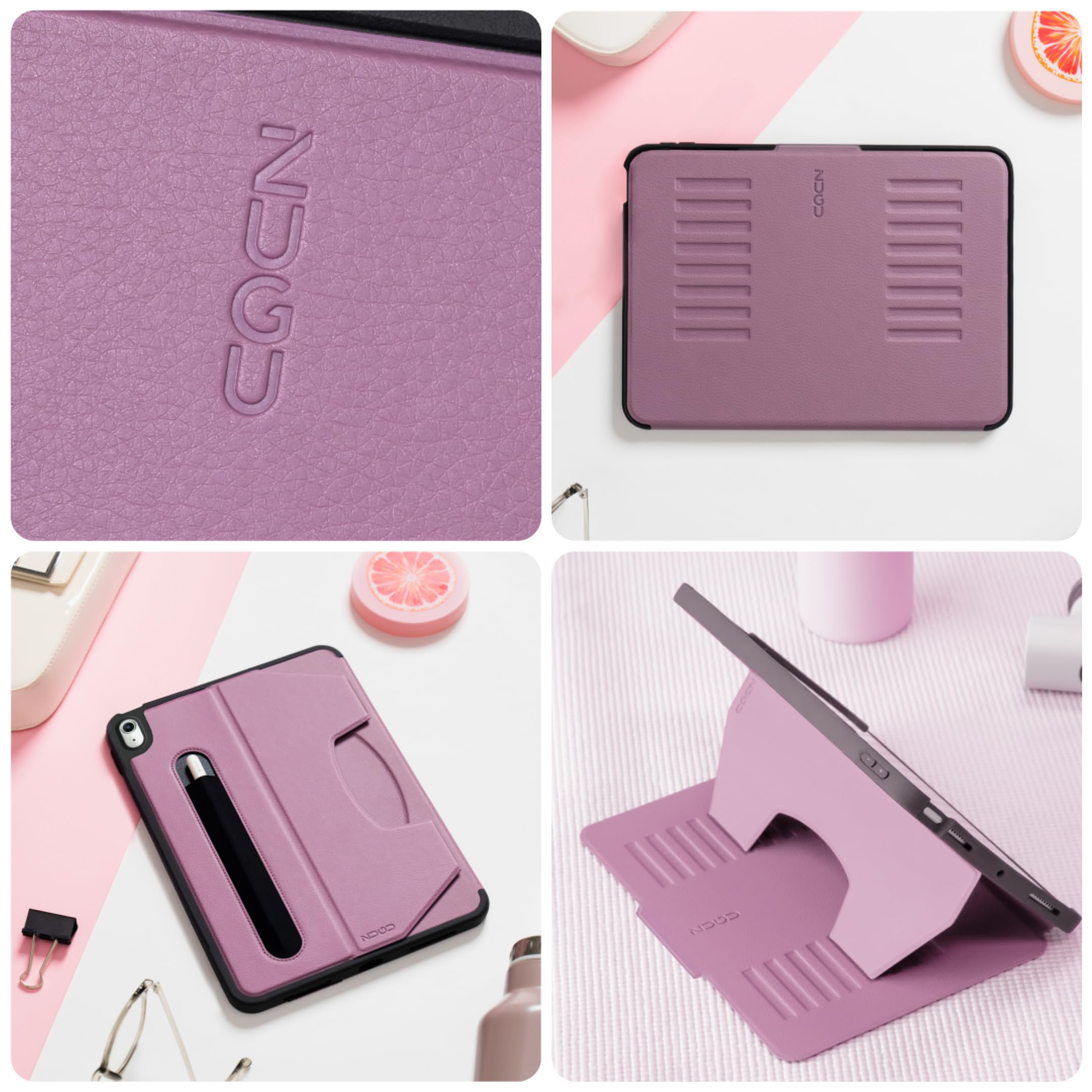 Foto 4 pulgar | Funda Zugu Para Ipad 10.9 Pulgadas 10.9 Gen. (2022) Con Soporte Magnético - Venta Internacional.