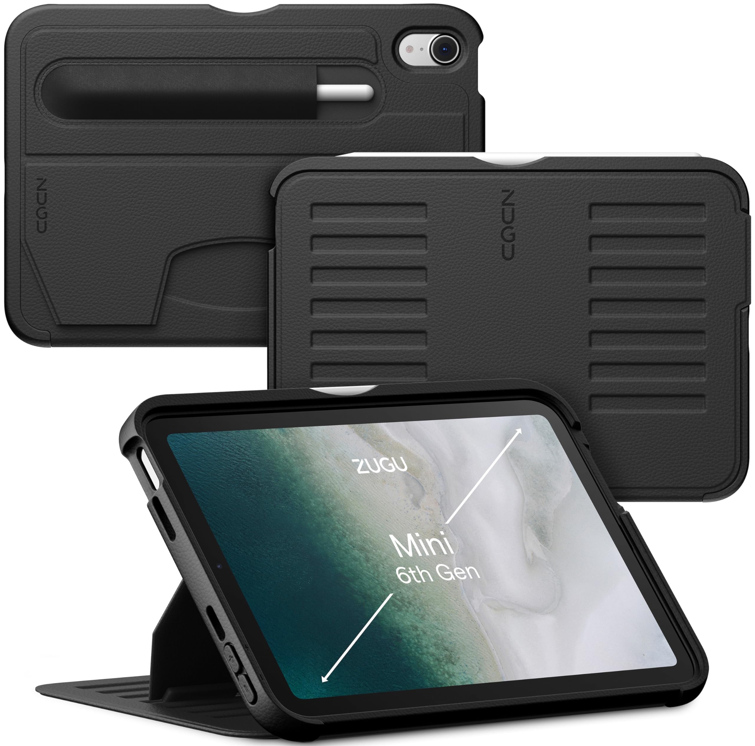 Foto 2 pulgar | Funda Zugu para iPad Mini 7 2024 y iPad Mini 6 2021 Protección 360 grados - Venta Internacional