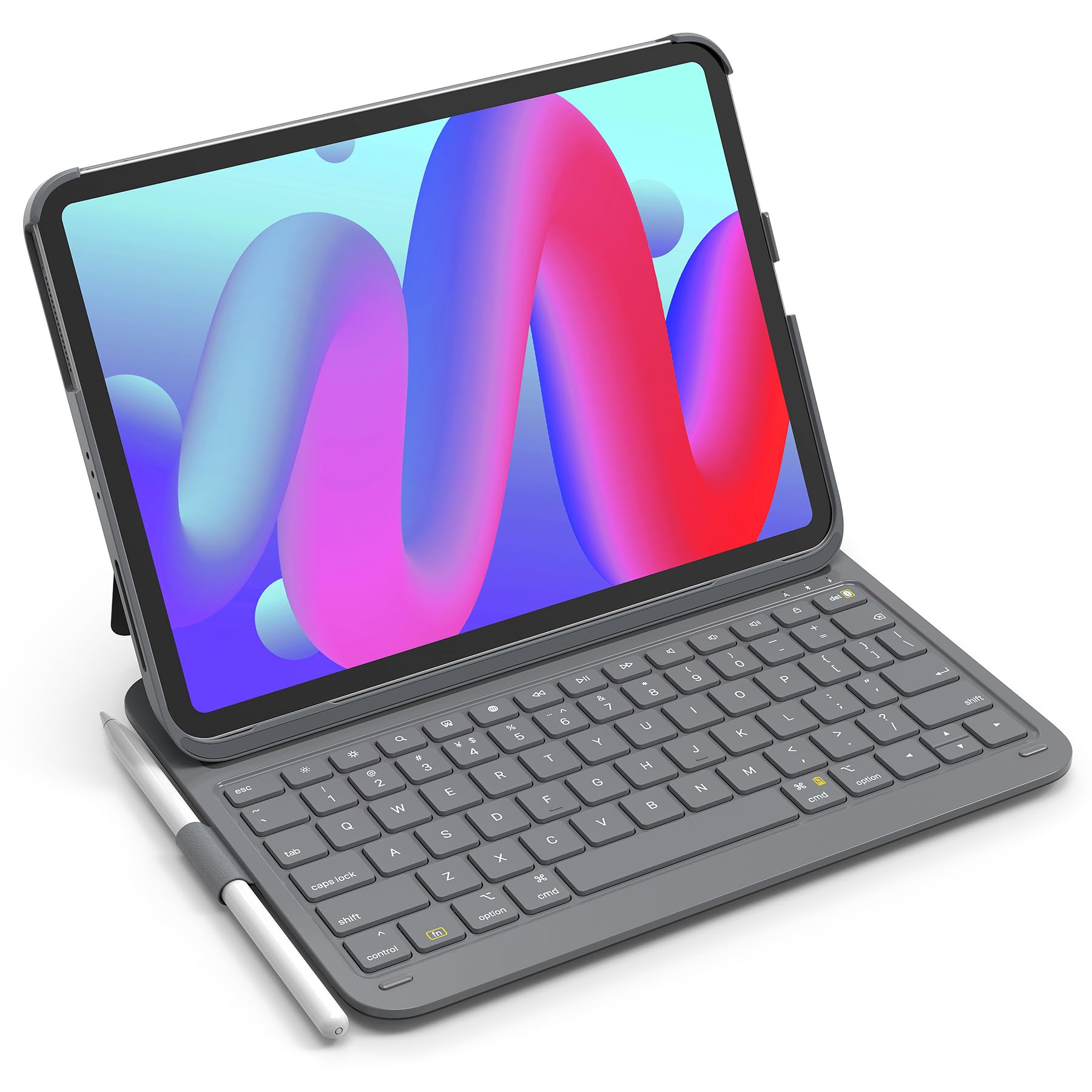Foto 2 pulgar | Funda Con Teclado Para Ipad Inateck Para Ipad 10th Gen 10.9'' 2022, Gris - Venta Internacional.
