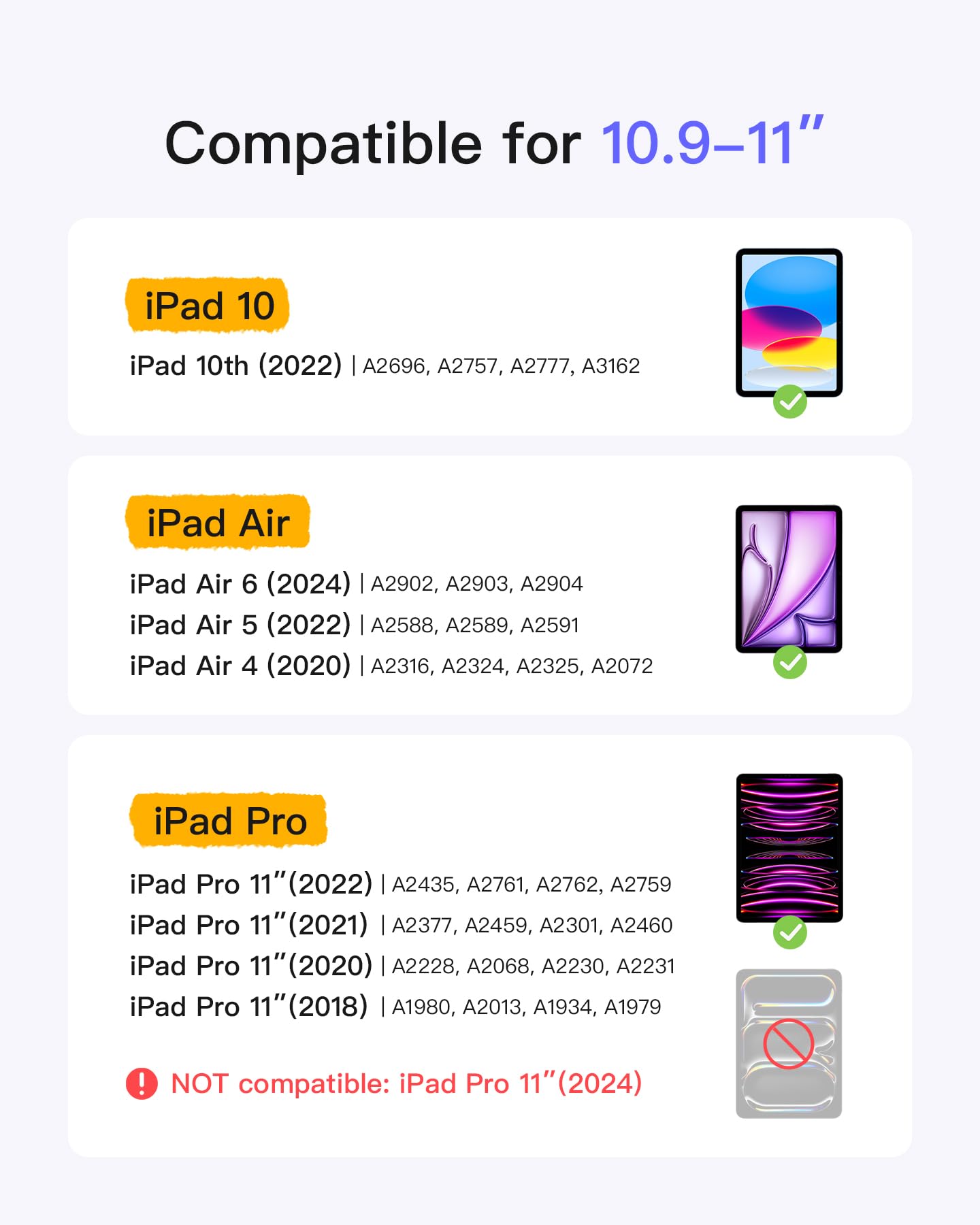 Foto 3 pulgar | Funda Con Teclado Para Ipad Inateck Para Ipad 10th Gen 10.9'' 2022, Gris - Venta Internacional.