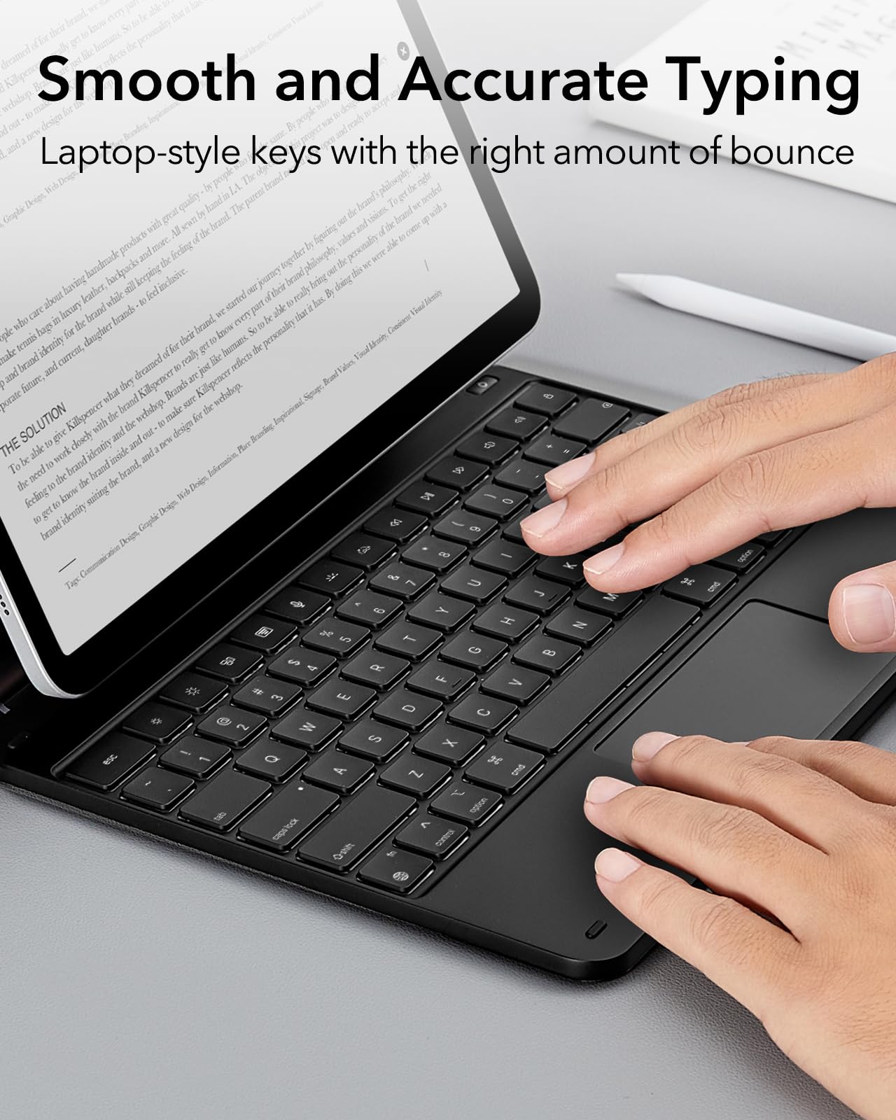 Foto 6 pulgar | Funda De Teclado Para Ipad Air De 13 Pulgadas Y Ipad Pro De 12,9 Pulgadas Con Magic Keyboard - Venta Internacional.