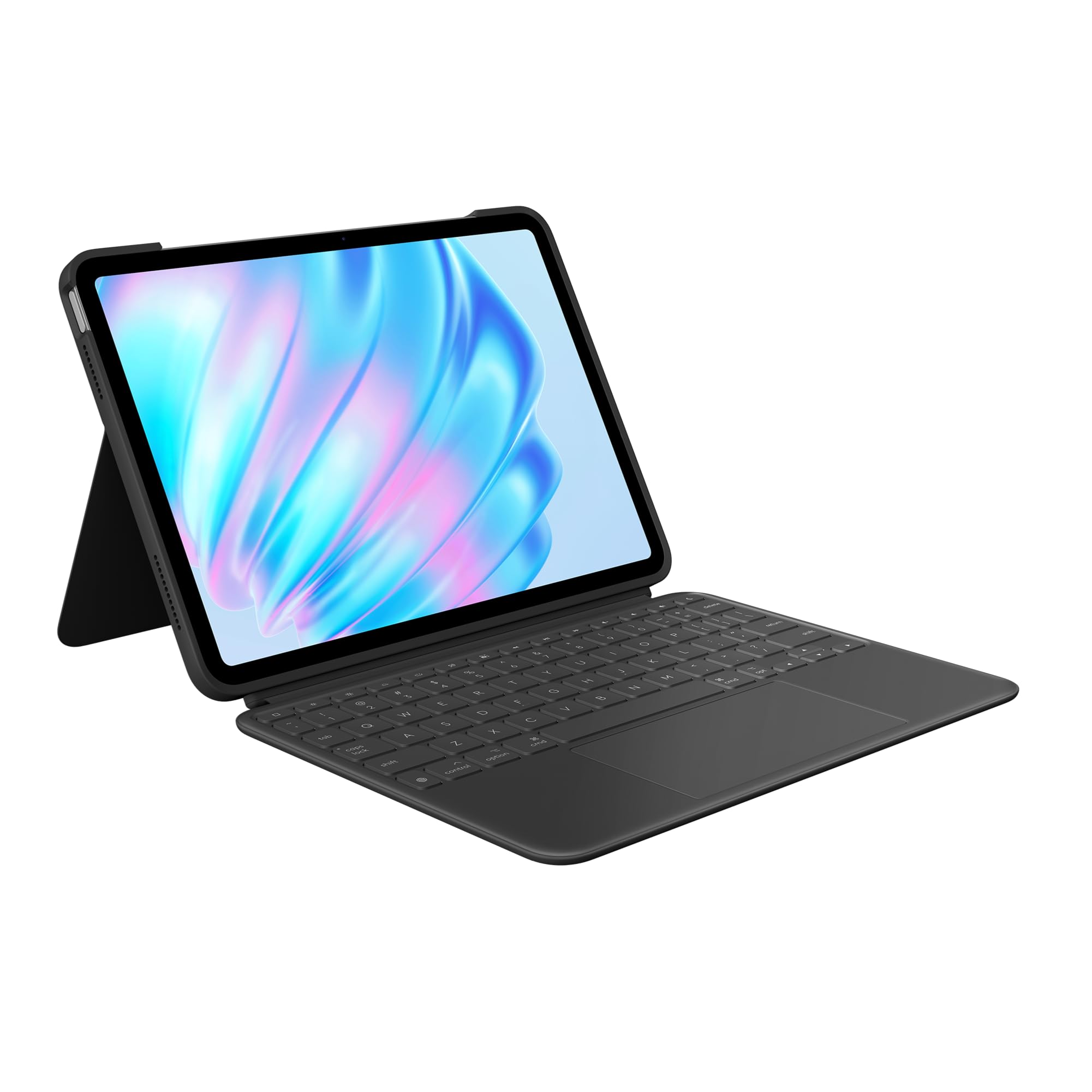 Funda Con Teclado Logitech Combo Touch Para Ipad Air De 11 Pulgadas, Negra - Venta Internacional.